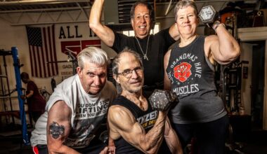 Huntington powerlifter Paul Cooper is crushing it at 78