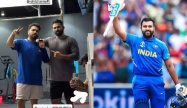 Fit Rohit Sharma Returns: Hitman loses 10 kg after intense fitness training before Australia ODIs. Watch his amazing transformation