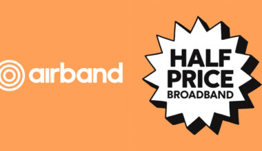 Image of Airband Fibre 600 broadband now half price just £24 a month