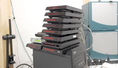 Enthusiasts bond twelve 56K modems together to set dial-up broadband records — a dozen screeching boxes achieve record 668 kbps download speeds