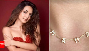 Kiara Advani flaunts ‘Mama’ necklace: Actor shares heartfelt moment as new mom; Fans react | Hindi Movie News