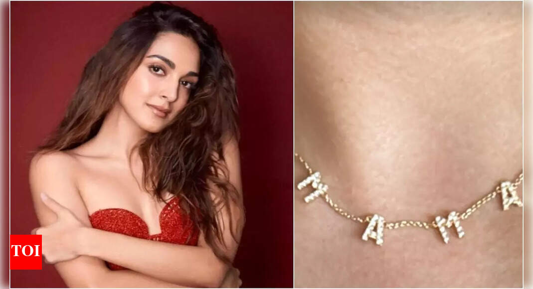 Kiara Advani flaunts ‘Mama’ necklace: Actor shares heartfelt moment as new mom; Fans react | Hindi Movie News