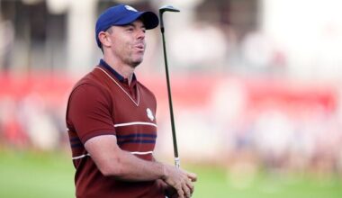 Ryder Cup MC Heather McMahan apologises to Rory McIlroy and stands down over crude chant