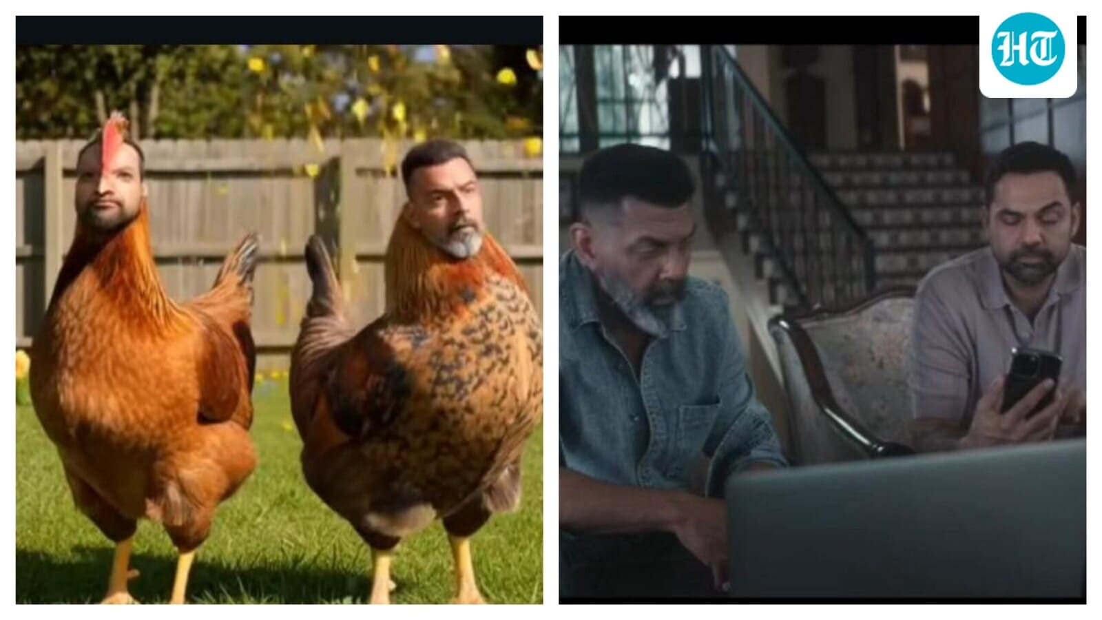 Bobby Deol and Abhay Deol share screen for 1st time in hilarious ad, bhaiya Sunny Deol's cameo has a twist. Watch