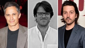 Gael García Bernal, Gareth Gunnet-Alcocer and Diego Luna (Getty Images)
