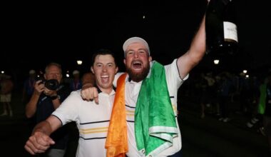‘Relief, joy, all of the above. It was unbelievable’ – Shane Lowry on cloud nine after Ryder Cup putt for the ages