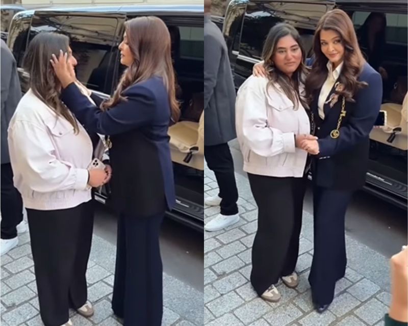 Heartwarming moment: Aishwarya Rai comforts tearful fan ahead of Paris Fashion Week