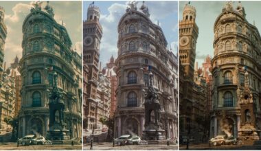 Imagining European Architecture In Blender With 3D Scans