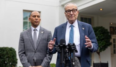 Trump Shares AI Video Mocking Schumer And Jeffries As Shutdown Looms