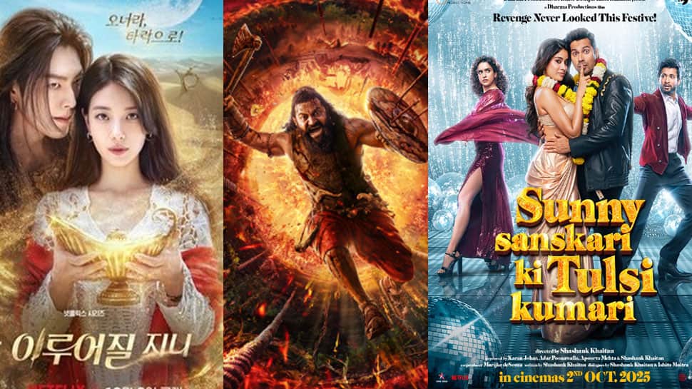 Latest OTT And Theatrical Upcoming Releases This Week (Sep 29-Oct 3, 2025): Kantara: Chapter 1 To Sunny Sanskari Ki Tulsi Kumari | News