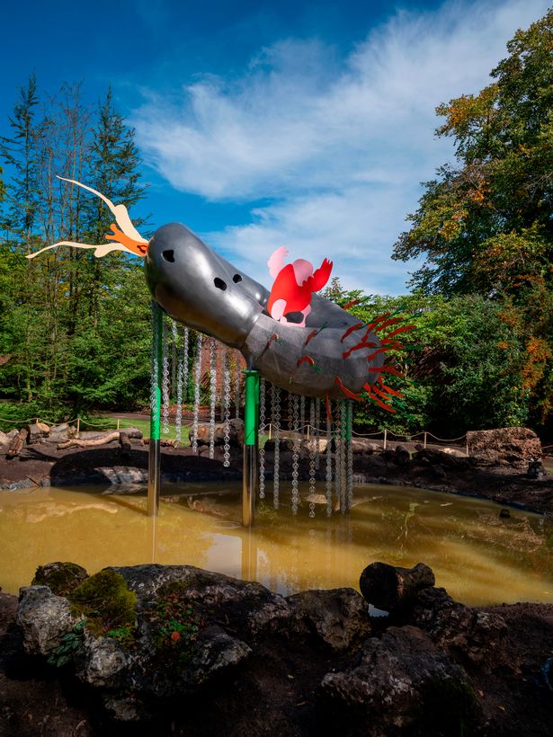 The sculpture will be at the park for at least five years