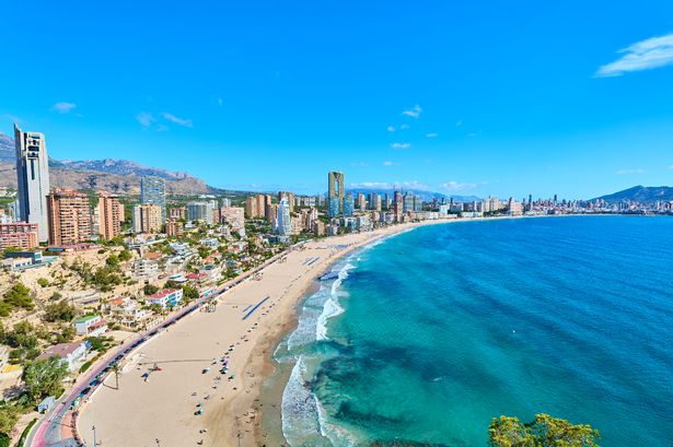 File photo of Benidorm in Spain
