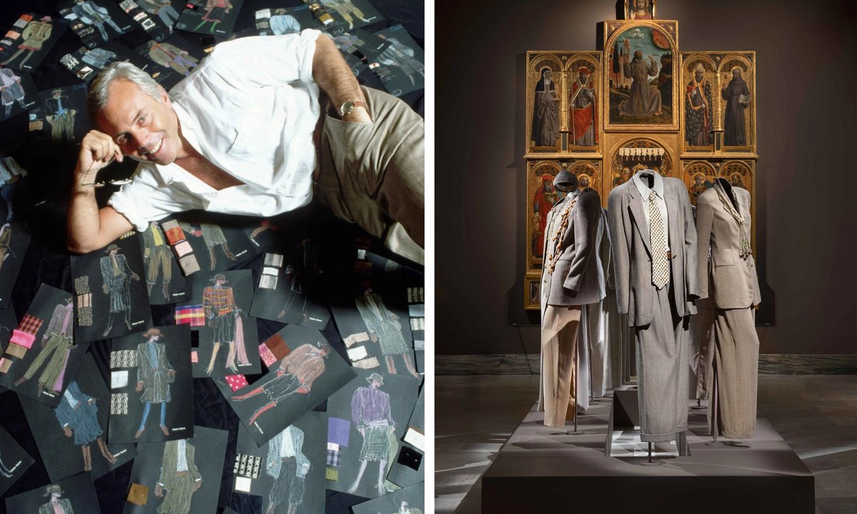 ‘I don’t want to compare myself with these masters’: Giorgio Armani placed side by side with Raphael and Caravaggio in Milan exhibition - The Art Newspaper