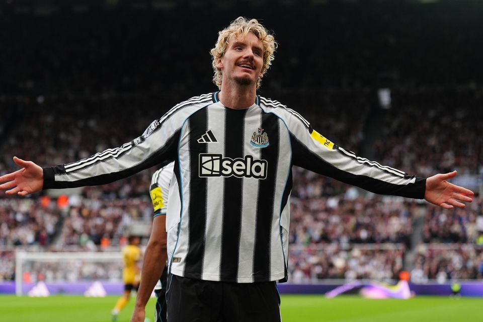 Nick Woltemade is Newcastle’s new record signing (Owen Humphreys/PA)