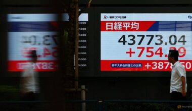 Most Asian markets track Wall St higher after US inflation data
