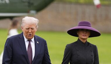 Melania Trump and Kate Middleton Match in Statement Hats and Fall-Ready Shades
