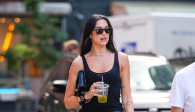 It’s Officially Fall: Dua Lipa Has Pants On