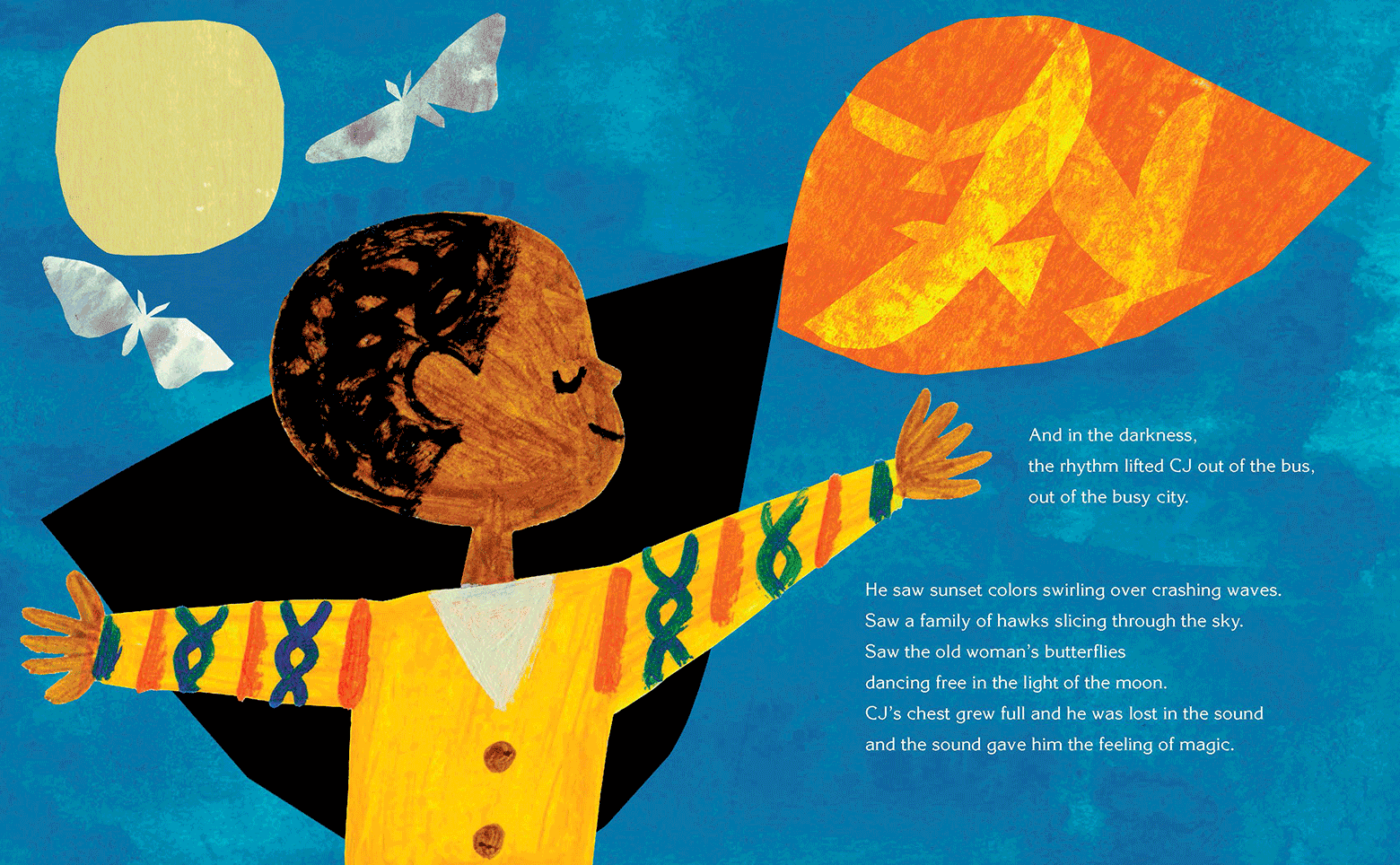 The page in the book.