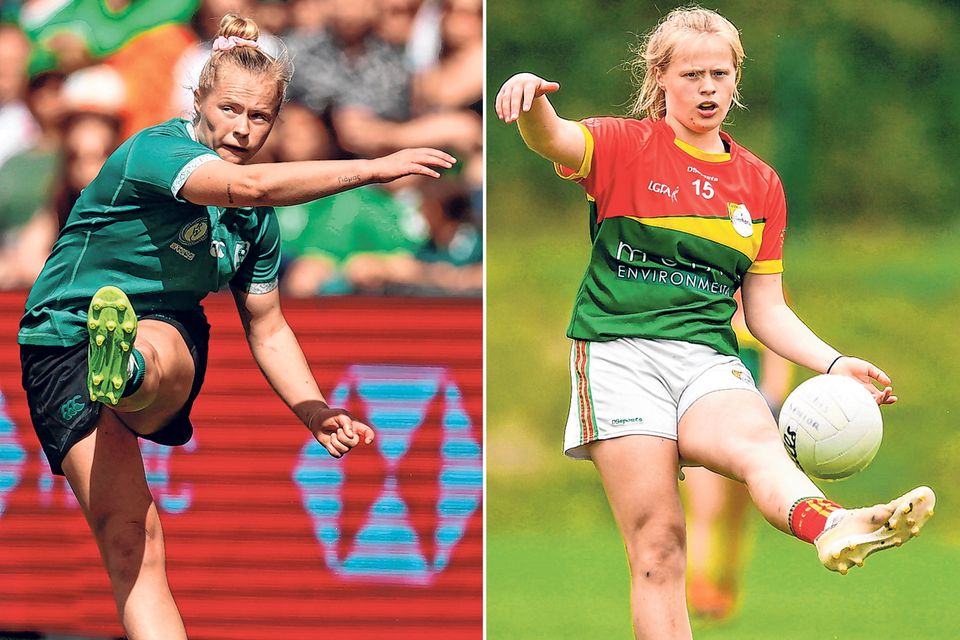 Ireland out-half and Carlow footballer Dannah O'Brien