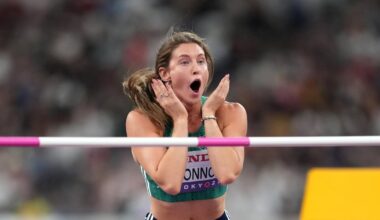 Kate O’Connor moves into silver medal position at World Championships – The Irish Times