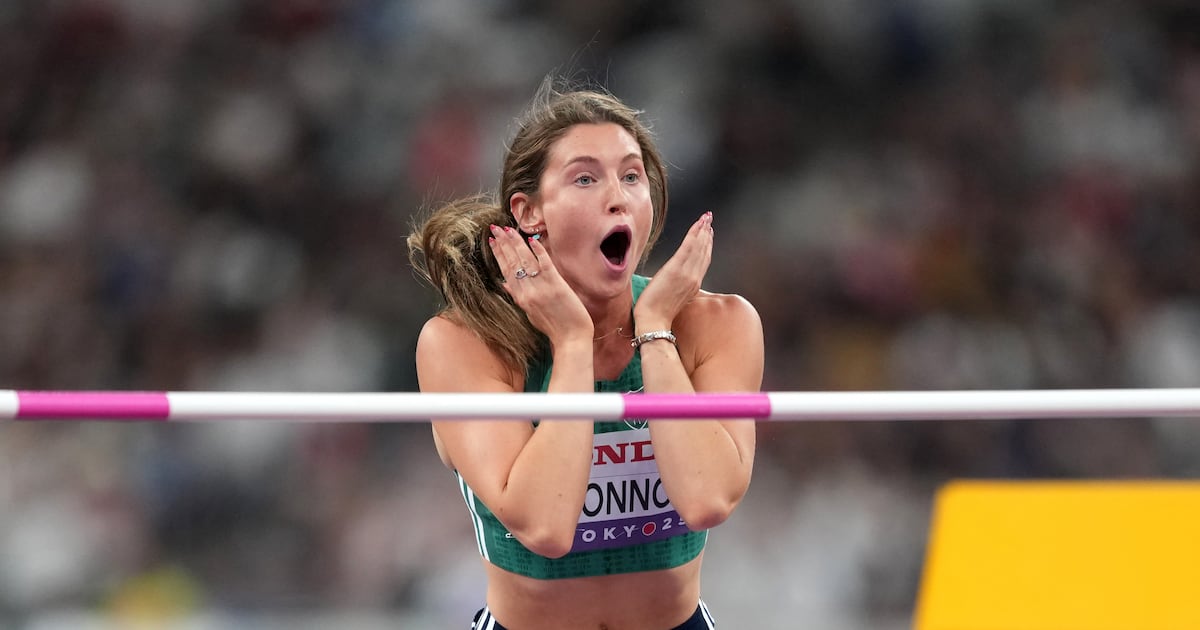 Kate O’Connor moves into silver medal position at World Championships – The Irish Times