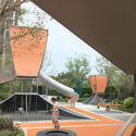 Traditional Chinese Aesthetic Children's Space Under Kongming Lantern / Xisui Design - Interior Photography
