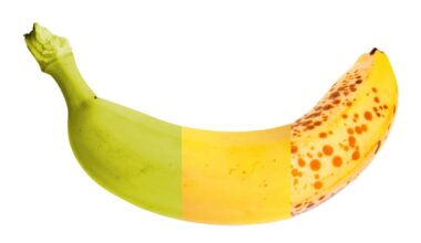 How ripe should bananas be when you eat them?