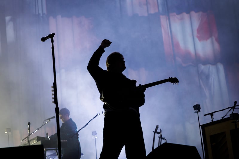 Lewis Capaldi performing at the 3Arena, Dublin. Photograph: Dan Dennison 