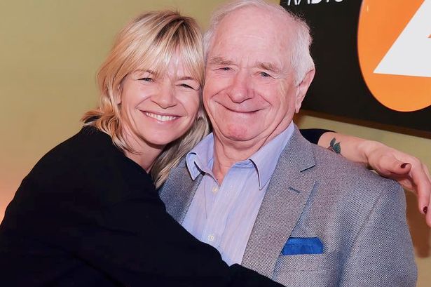 Johnny Ball with daughter Zoe 