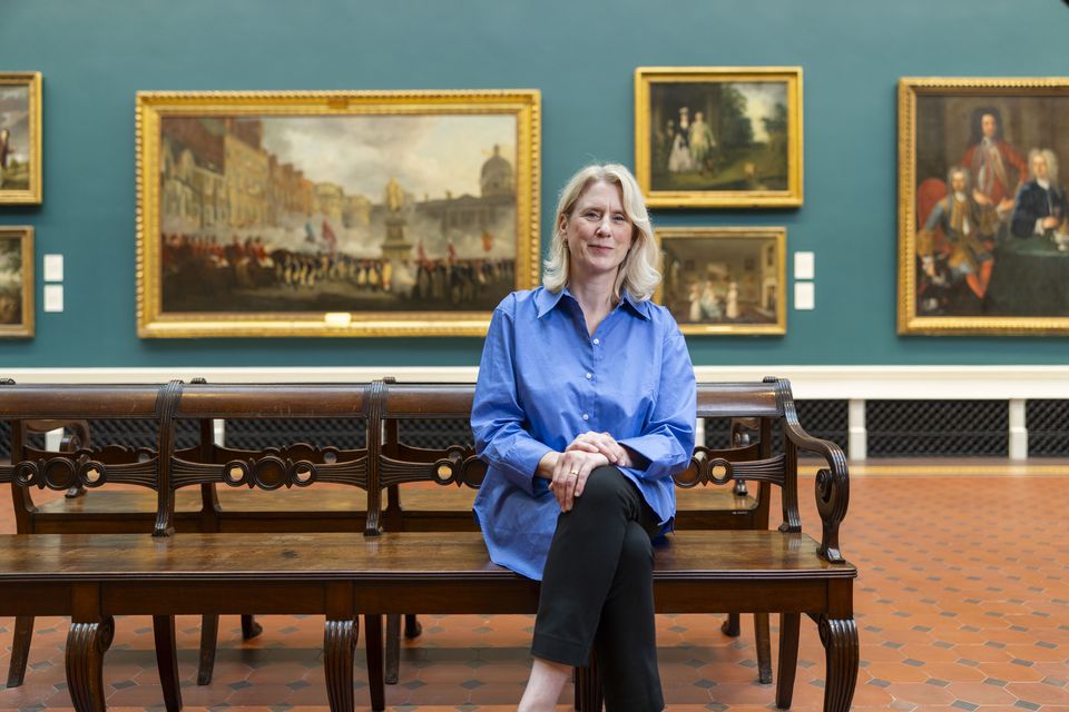 Janet McLean, curator of modern art at the National Gallery of Ireland. Photo: Fergal Phillips