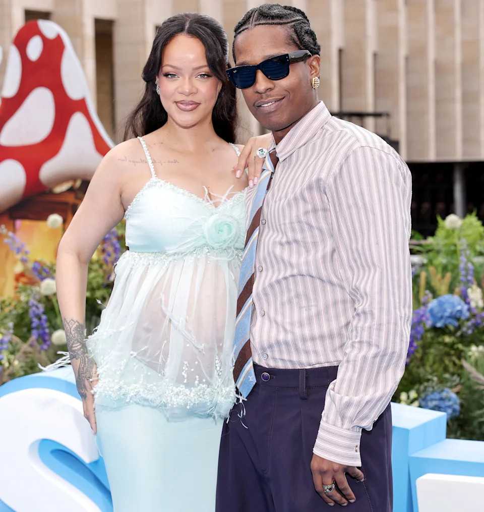 Rihanna and A$AP Rocky.