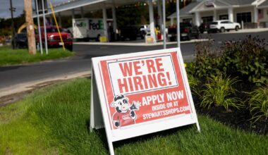 US employment growth through March revised sharply lower – The Irish Times