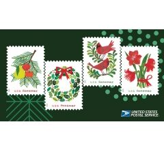 Holiday Stamps Deliver Cheer