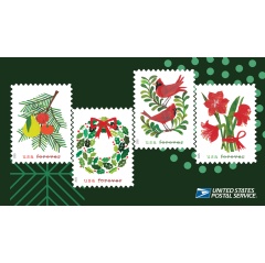 Holiday Stamps Deliver Cheer