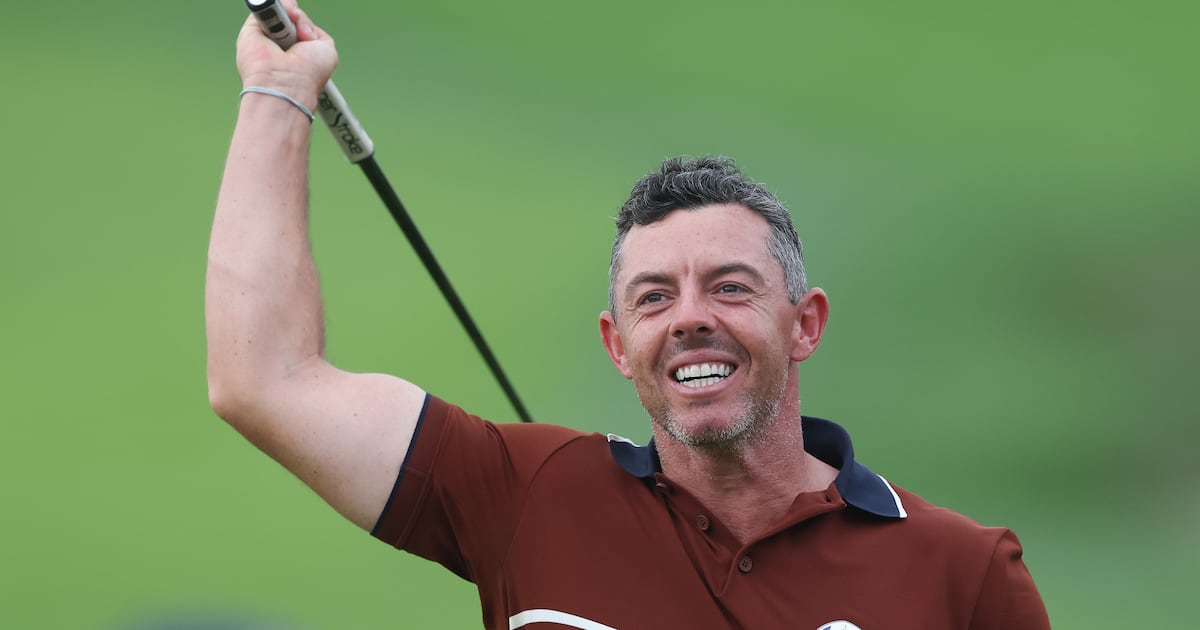 Europe inflict the Bloodbath of Bethpage as they take record lead into Sunday singles – The Irish Times
