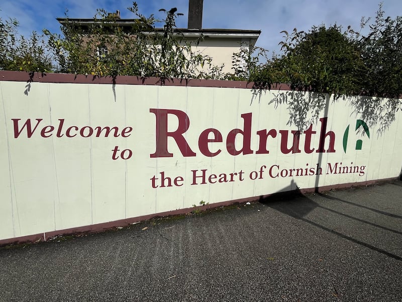 Redruth is a depressed old mining town