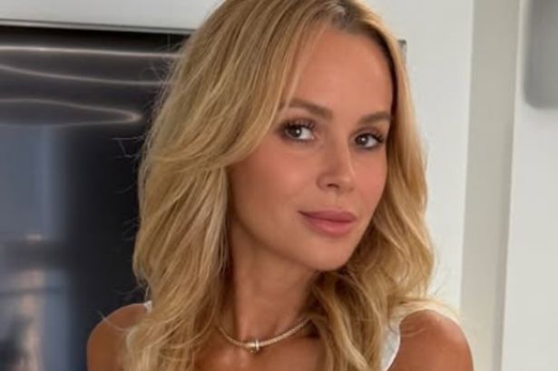 Amanda Holden in Reiss dress 
