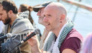‘It’s not much fun dodging drones, but I’ll stay the course’: Tadgh Hickey vows to continue with Gaza flotilla