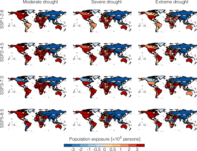 Inequality in human exposure to future climate extremes