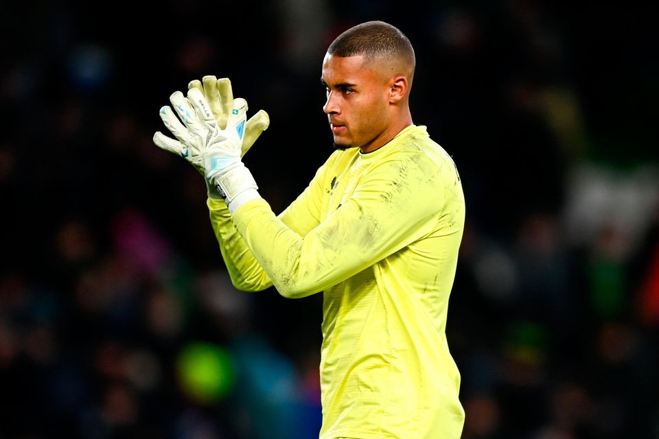 Southampton goalkeeper Gavin Bazunu. Photo: Sportsfile