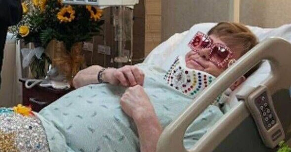 Elton John shares snaps in hospital bed as pop legend rushed to ER - Celebrity News - Entertainment