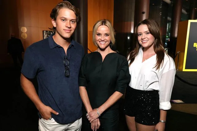 Eric Charbonneau/Getty (L-R): Deacon Reese Phillippe, Reese Witherspoon, and Ava Elizabeth Phillippe