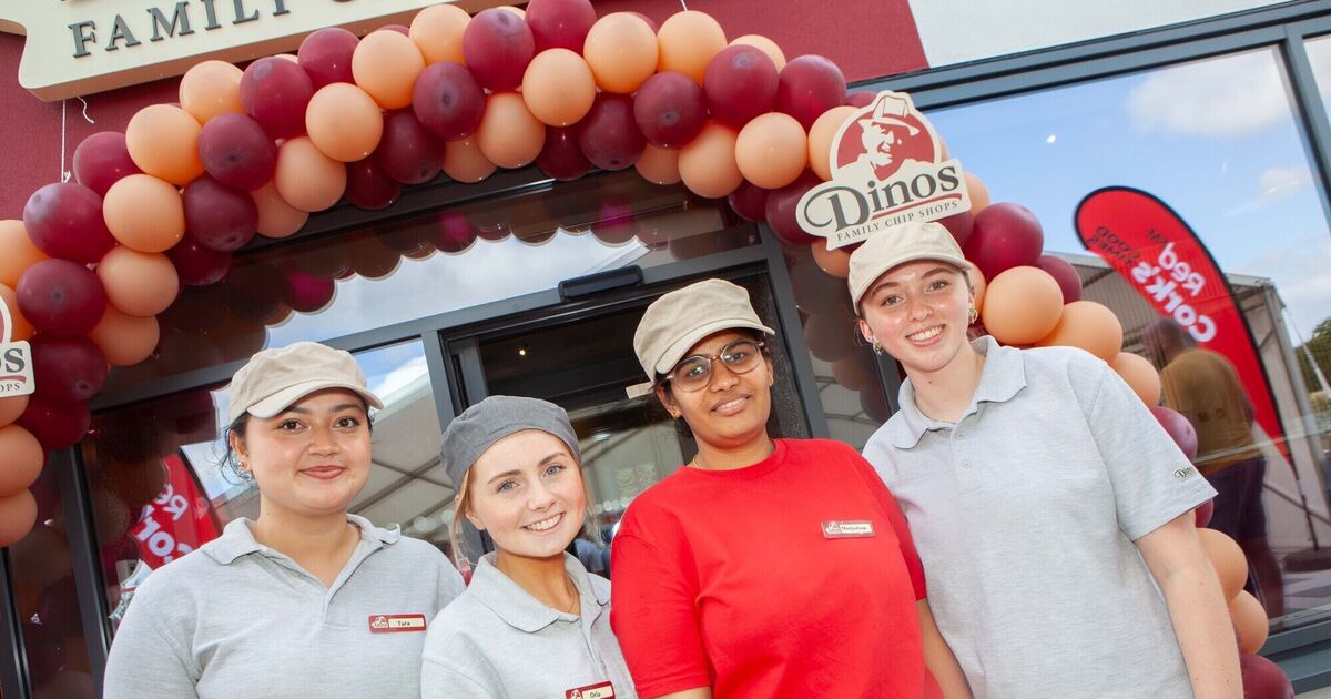 Dinos officially open their first chip shop in East Cork