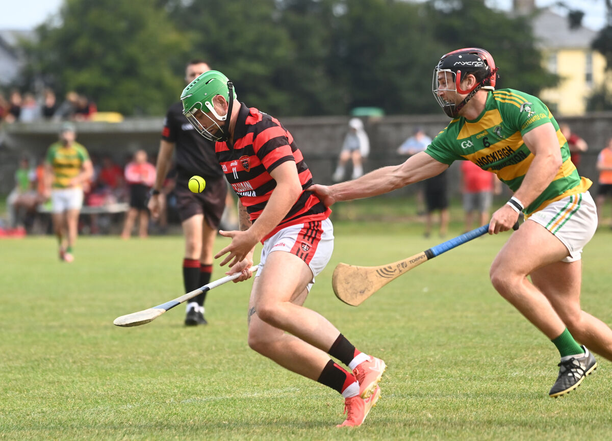 Cloyne captain Brian O'Shea in action against Ballymartle - they are the only club guaranteed a quarter-final spot before the last set of group games. Picture: Larry Cummins Cloyne captain Brian O'Shea in action against Ballymartle - they are the only club guaranteed a quarter-final spot before the last set of group games. Picture: Larry Cummins