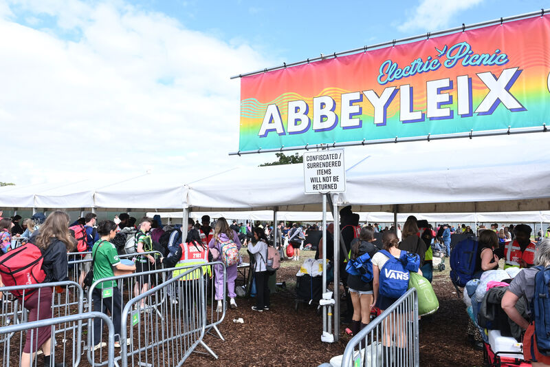  The Abbeyleix entrance at Electric Picnic. Picture: Larry Cummins