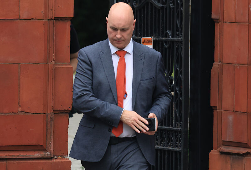 Detective Sergeant Barry O’Connor. Picture: Collins Courts