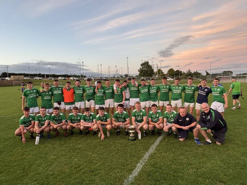 Ballincollig celebrate their Macroom Motors Muskerry U21 A football championship success last month. Picture: Dan Horgan Ballincollig celebrate their Macroom Motors Muskerry U21 A football championship success last month. Picture: Dan Horgan