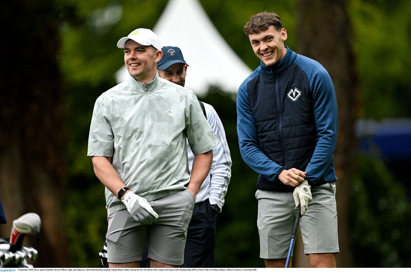 Ronan Maher and David Clifford. Photo by Ramsey Cardy/Sportsfile