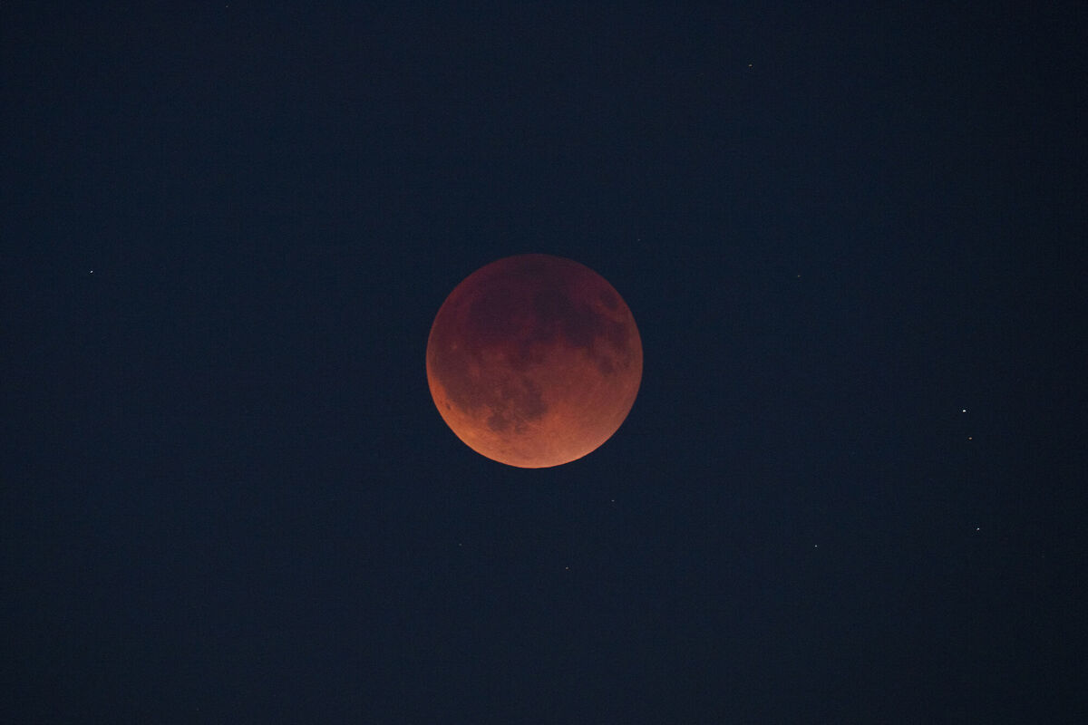 The moon as seen in Vienna, Austria. Picture: AP Photo/Denes Erdos The moon as seen in Vienna, Austria. Picture: AP Photo/Denes Erdos