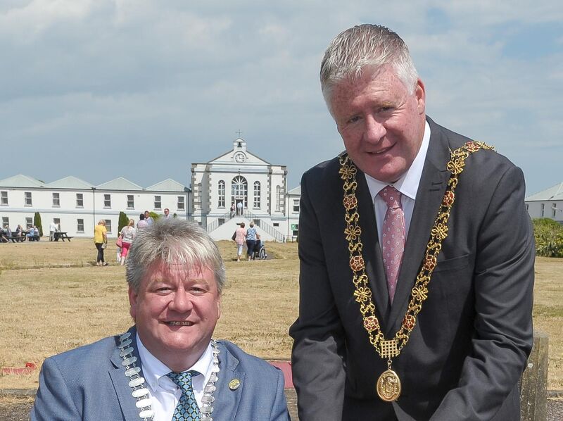 In his tribute, Micheál Martin recalled how Patrick Gerard cared deeply and passionately about his place and the people he represented. Picture: David Keane